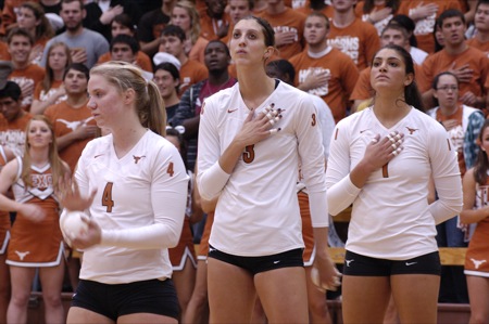 UT Volleyball Photo Gallery: 'Chronicle' photographer Sandy Carson captured UT's 3-1 victory