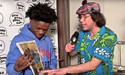 Nardwuar Gifts Quin NFN a Copy of the <i>Chronicle</i> in New Video
