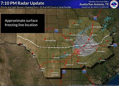 AISD, UT, ACC Announce Tuesday Closures Due to Winter Weather