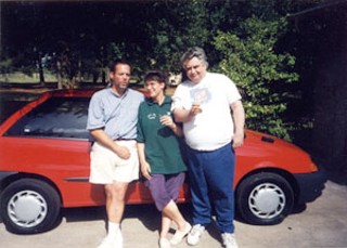 Another Day in the Sports Car (l-r): David Thornberry, Kathy McCarty, and Daniel Johnston