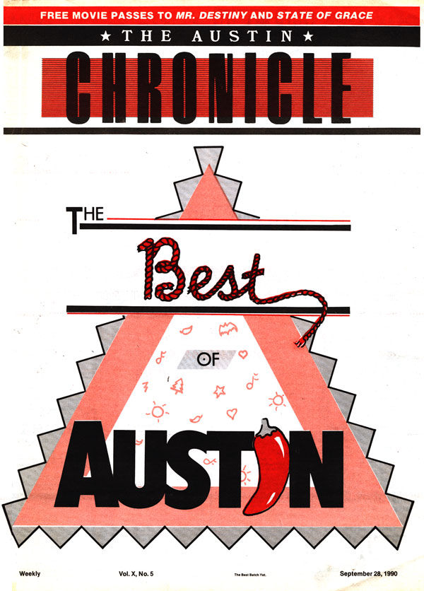 Best of Austin 1990 Cover