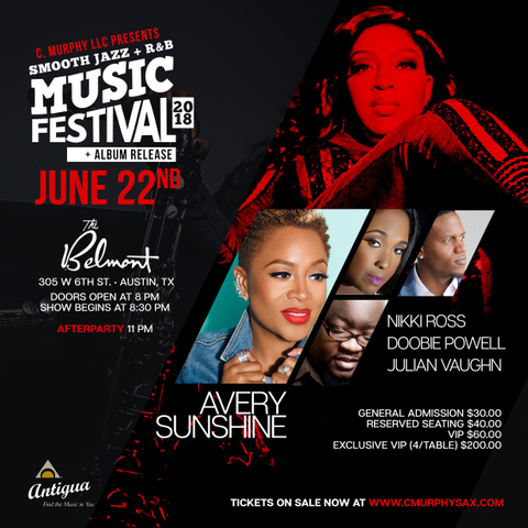 C. Murphy presents Smooth Jazz & R&B Music Festival w/ Avery Sunshine ...