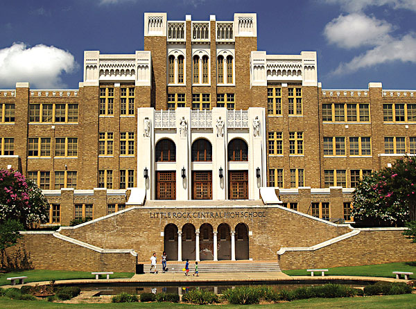 Day Trips Central High School National Historic Site In Little Rock Ark Is An Inspirational Landmark Columns The Austin Chronicle