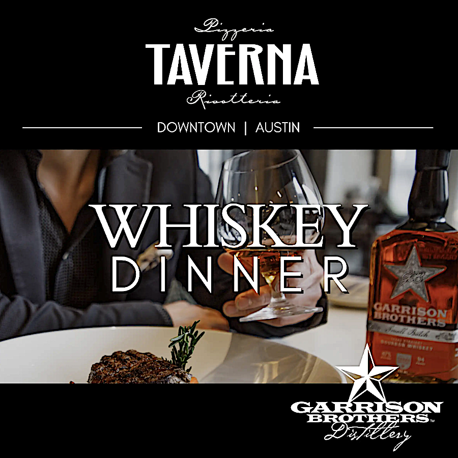 garrison brothers whiskey dinner nxnw