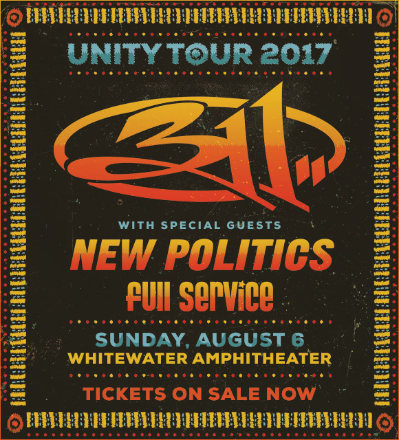 311 Unity Tour Contests Events & Promotions The Austin Chronicle