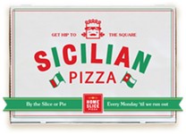Sicilian Pizza Mondays at Home Slice