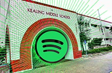 Playback: Spotify Gifts Kealing Middle School