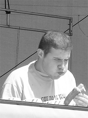 'Nasty Nate' Devours His Competition in Corn-Dog-Eating Contest