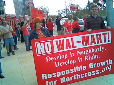 Wal-Mart Protest