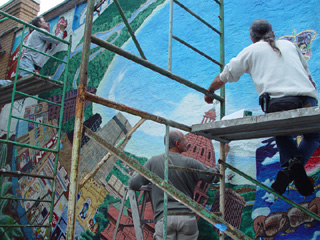 Restoring the 23rd Street mural