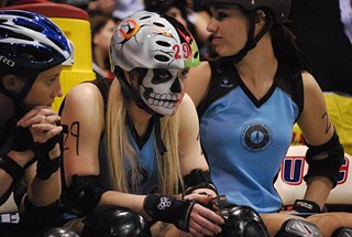 Victory in Chicago: The Rocky Mountain Rollergirls celebrate their 2010 WFTDA championship win