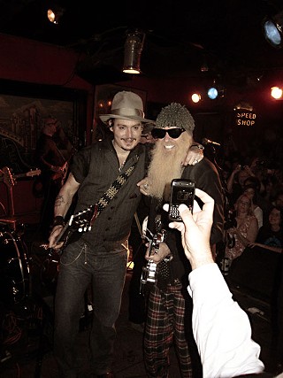 Pirates of the Continental: Johnny Depp and Billy Gibbons