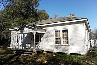 The historic farmhouse at Boggy Creek Farm