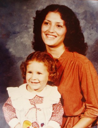 Wanda Lopez and her daughter