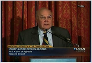 Chief Judge Dennis Jacobs of the United States Court of Appeals for the Second Circuit