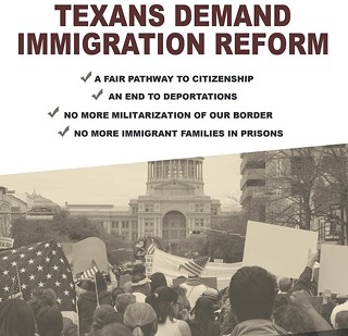 Texans March for Immigration Reform