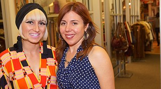 Co-owners Marley Marosy (l) and Stephanie Demopulos spread the joy at Austin's new vintage emporium, Kings Road, now open at Sixth & Red River.