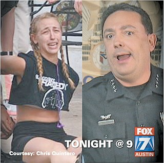 The picture that started it all: Amanda Jo Stephen and Art Acevedo