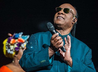 Isn't he lovely? Stevie Wonder at the Frank Erwin Center, 4.4.2015
