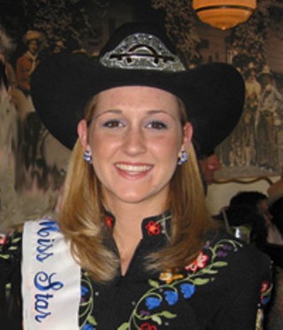 Whitney Johnson, the Miss Star of Texas Rodeo Queen, adds real cowgirl glamour to the launch party for artist Bob Daddy-O Wade's new book, <i>Bob Wade's Cowgirls</i>. Fans packed Ranch 616 for festivities including a cowgirl costume contest and live music. See the book and other works at <a href=http://www.bobwade.com target=blank><b>www.bobwade.com</b></a>
