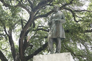 Jefferson Davis stays put, for the time being.