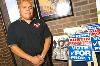 Austin Association of Professional Firefighters  President Mike Martinez