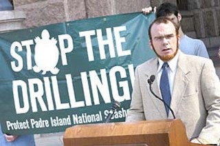 The Sierra Club's Chris Wilhite says the best way to protect Padre Island would be a federal buyout of mineral rights now held by BNP Petroleum.