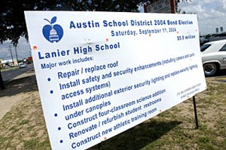 The AISD bond proposal includes work for every school, including renovations and security additions.