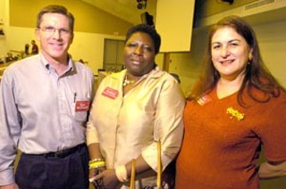 The Sensible Ticket looking to take over the RRISD board on May 7 (l-r): Dan McFaull, Debbie Bruce-Juhlke, and Vivian Sullivan