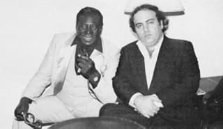 Albert King and Clifford Antone, 1985