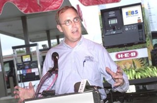 Curtis Donaldson, chairman of the National Ethanol Vehicle Coalition, called HEB's plans to open Austin's first public ethanol pump later this year a bold and forward thinking commitment.