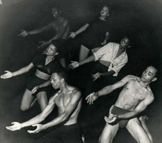 Eartha Kitt performing with Katherine Dunham dancers, 
1945