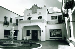 James Dean slept here: Marfa's El Paisano Hotel.