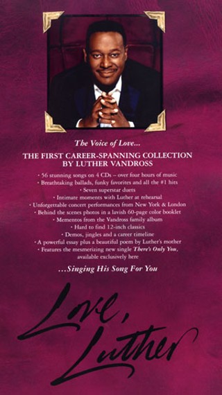 artist collection: luther vandross songs