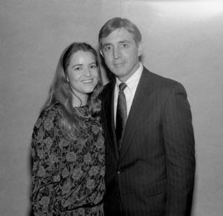 Earle with wife Twila in 1989