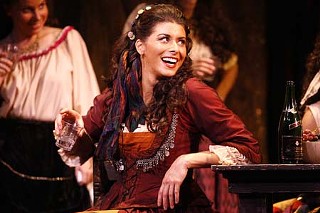 Beth Clayton as Carmen in the New York City Opera production