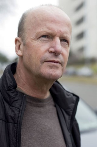 British author Jim Crace during his January 2008 trip to Austin