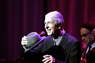 Leonard Cohen doffs his hat in and to Montreal, 2008