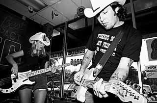 Speedtrucker plays <i>real </i>country at their ABCD's in-store.