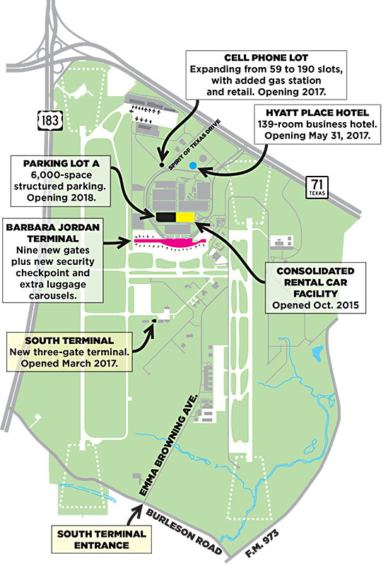 Austin Bergstrom's Continuing Expansion New terminal restores some