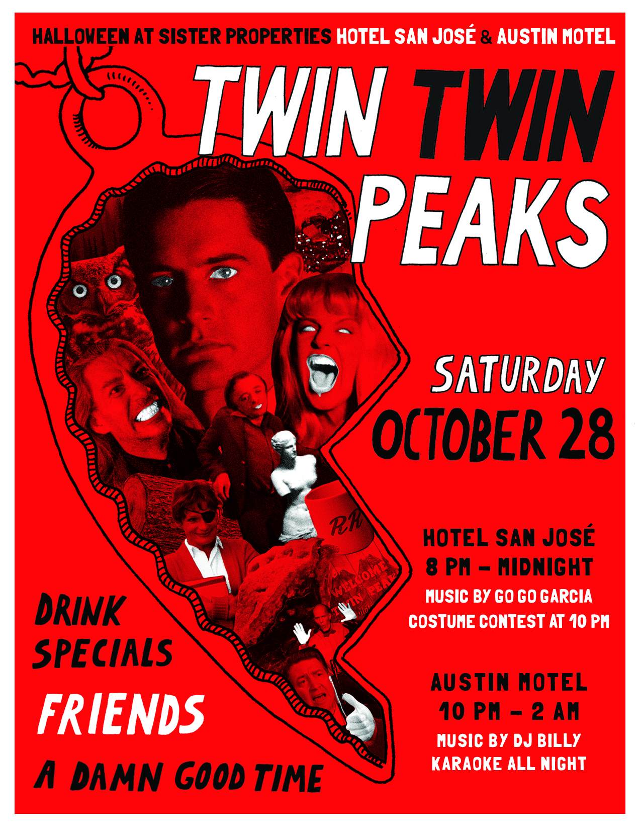 Twin Twin Peaks Community Calendar The Austin Chronicle