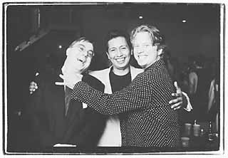 Heinz Geisller with Alejandro Escovedo and Stephen Bruton