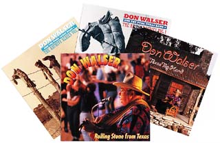 Don Walser's CD's on Watermelon Records